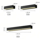 Moderne LED-Außenwandleuchte für Hausnummernbeleuchtung, IP65