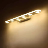 LED Badezimmer-Wandleuchte in Weiß, modern, dimmbar, IP44