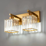 LED Badezimmer-Wandleuchte mit Kristall-Lampenschirm, IP44