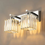 LED Badezimmer-Wandleuchte mit Kristall-Lampenschirm, IP44