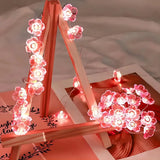 LED Blumenlichterkette für stimmungsvolle Dekoration