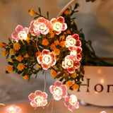 LED Blumenlichterkette für stimmungsvolle Dekoration
