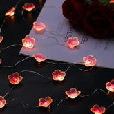LED Blumenlichterkette für stimmungsvolle Dekoration