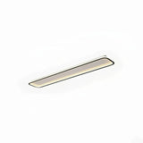 LED Deckenleuchte flach rechteckig, minimalistisches Design, Dimmbar