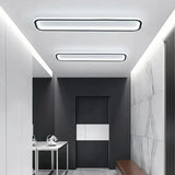 LED Deckenleuchte flach rechteckig, minimalistisches Design, Dimmbar