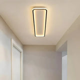 LED Deckenleuchte flach rechteckig, minimalistisches Design, Dimmbar