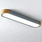 Skandinavische ovale LED-Deckenleuchte