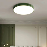 LED Deckenleuchte rund, dimmbar mit Fernbedienung, skandinavisches Design, ideal für Schlafzimmer