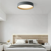 LED Deckenleuchte rund dimmbar im skandinavischen Stil für Schlafzimmer