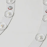 LED Deckenleuchte rund dimmbar im skandinavischen Stil für Schlafzimmer
