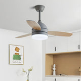 LED Deckenventilator mit Licht für Sommer- und Winterbetrieb