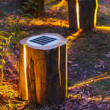 LED Gartenleuchte im Baumstumpf-Design, IP67