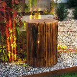 LED Gartenleuchte im Baumstumpf-Design, IP67