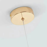 LED Kristall Pendelleuchte im Wassertropfen Design für das Schlafzimmer
