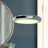 Moderne runde LED-Pendelleuchte für das Esszimmer, dimmbar
