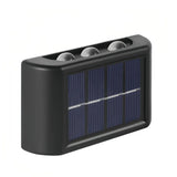 LED Solar-Außenwandleuchte IP65 für Terrasse und Veranda