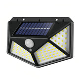 LED Solar-Außenwandleuchte mit Bewegungsmelder, IP65
