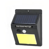 LED Solar-Außenwandleuchte mit Bewegungsmelder, IP65
