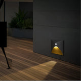 LED Wandeinbauleuchte für Treppenbeleuchtung mit Sensor, IP65