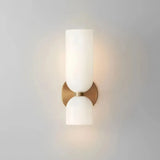 LED Wandleuchte aus Glas, Up-&-Down Licht, modern, für Schlafzimmer