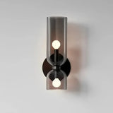 LED Wandleuchte aus Glas, Up-&-Down Licht, modern, für Schlafzimmer