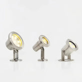 LED Außenstrahler aus Edelstahl IP68 für Garten, Terrasse und Wege