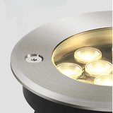 LED Außenstrahler wasserdicht IP68 aus Edelstahl für den Garten