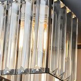 LED Badezimmer-Wandleuchte mit Kristall-Lampenschirm, IP44