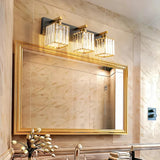 LED Badezimmer-Wandleuchte mit Kristall-Lampenschirm, IP44