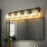 LED Badezimmer-Wandleuchte mit Kristall-Lampenschirm, IP44