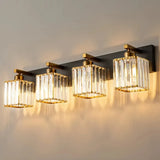 LED Badezimmer-Wandleuchte mit Kristall-Lampenschirm, IP44