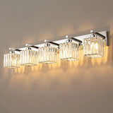 LED Badezimmer-Wandleuchte mit Kristall-Lampenschirm, IP44