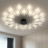 Deckenleuchte Sputnik modern dimmbar aus Metall für Wohnzimmer