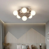 Kinderzimmer Deckenlampe mit Kugelform aus Glas