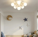 Kinderzimmer Deckenlampe mit Kugelform aus Glas