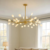 LED Designer Kronleuchter Modern aus Metall