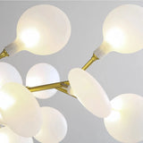 LED Kronleuchter modern mit Blattdesign für das Wohnzimmer