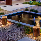 LED Gartenleuchte im Baumstumpf-Design, IP67