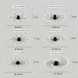 Fernbedienung der dimmbaren Sputnik-Deckenleuchte