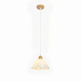 Nordic Flower Pendelleuchte aus Holz für Esszimmer