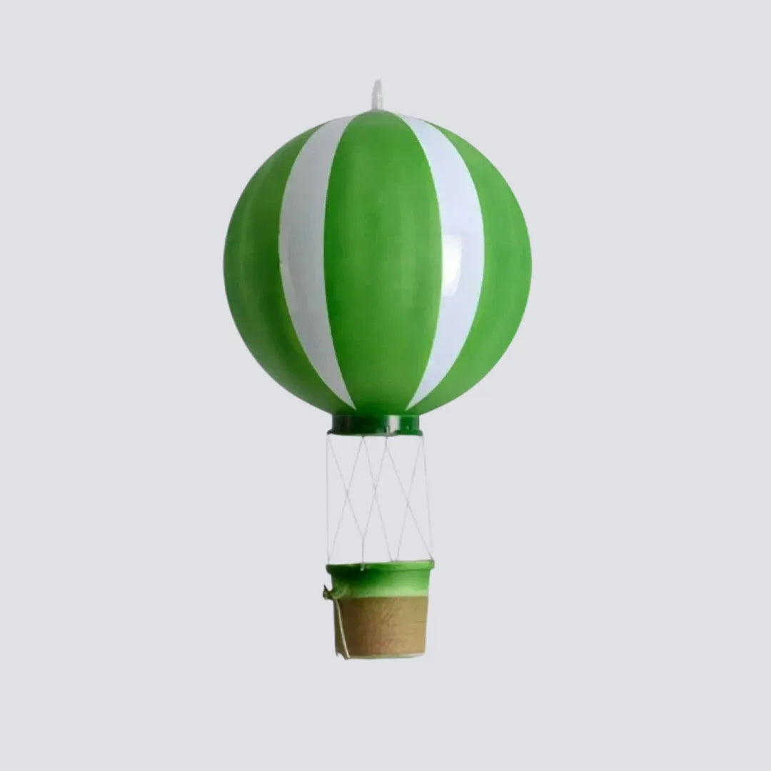 Bunte Pendelleuchte im Heißluftballon-Design für das Kinderzimmer