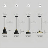 Nordic Pendelleuchte aus Resin für Esszimmer
