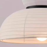 Pendelleuchte im japanischen Stil aus Stoff für Esszimmer