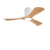 Leiser Deckenventilator mit Licht im skandinavischen Design
