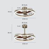 Leiser Deckenventilator mit Licht und Fernbedienung für das Schlafzimmer