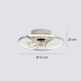 Leiser Deckenventilator mit Licht für Schlafzimmer
