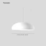 Mid-Century Pendelleuchte in Kuppelform für das Esszimmer