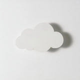 Minimalistische Wolkenform Wandleuchte fürs Kinderzimmer Weiß