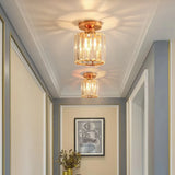 Modern Deckenleuchte Flur aus Kristall mit LED