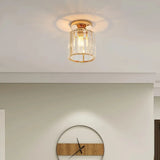 Modern Deckenleuchte Flur aus Kristall mit LED